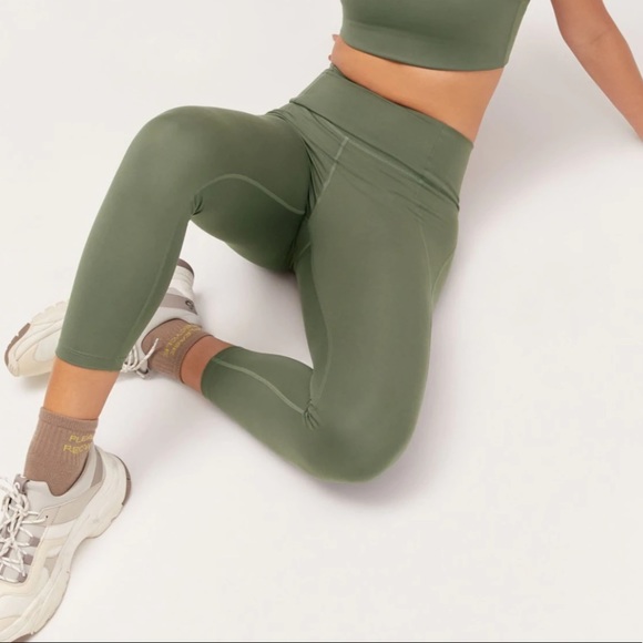 girlfriend collective Pants - Girlfriend Collective Thyme High Rise Compressive Leggings